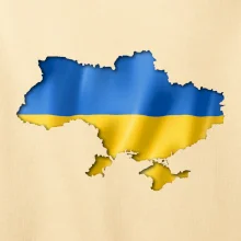 Ukrajina vlajka mapa Ukrajina vlajka mapa