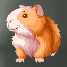 Morča - kreslené, bielo oranžové