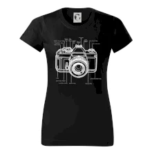 Nákres starý fotoaparát