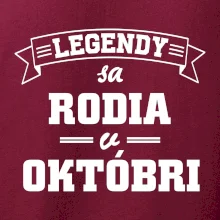 Legendy sa rodia v októbri