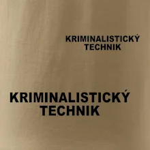 Kriminalistický technik Kriminalistický technik