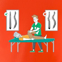 Fyziologické zakrivenie chrbtice Fyziologické zakrivenie chrbtice