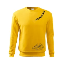 Running nápis šikmo