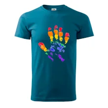 LGBT hand print