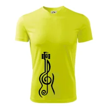 Husľový kľúč gitara