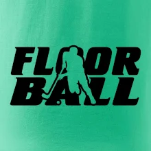 Floorball nápis rovný