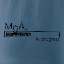 In progress titul MgA. magister / magistra umenia