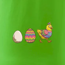 Evolúcia vajíčka - veľká noc - sliepka