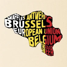 Mapy - názvy miest - Belgicko