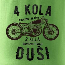 4 kolesá vs 2 kolesá