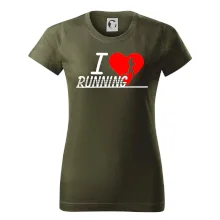 I love running dievča