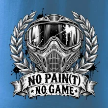 No Paint, No Game – motív s maskou