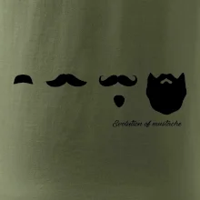 Evolution mustache Evolution mustache