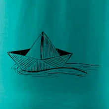 Letná romantika - papierová loďka