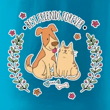 Mačka a pes best friends