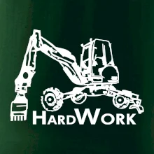 Hard Work kráčajúce rýpadlo