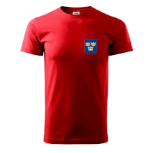 Švédsky znak tri korunky na prsník Švédsky znak tri korunky na prsník