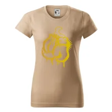 Box rukavice - zlatá potlač