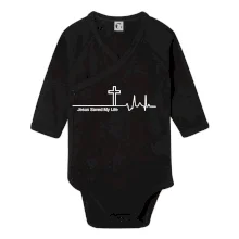 Jesus Saved My Life kríž ekg Jesus Saved My Life kríž ekg