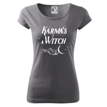 Karma's a Witch - nápis