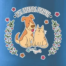 Mačka a pes best friends