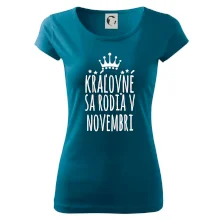 Kráľovné sa rodia v novembri