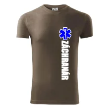 Nápis Záchranár + hviezda