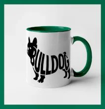 Bulldog nápis v tele