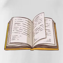 Kniha farebná otvorená Kniha farebná otvorená