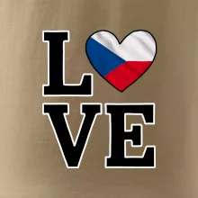 Love Česká vlajka Love Česká vlajka