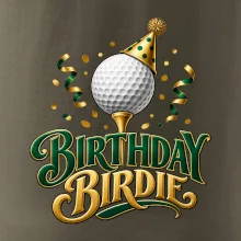 Narozeninové birdie s golfovým míčkem