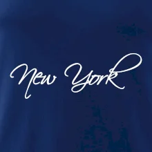 New York nápis písacím New York nápis písacím