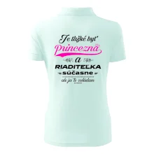 Je ťažké byť princezná riaditeľka