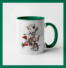 Bull terier anjel (Pecka design)