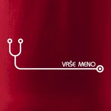 Doktor a sestrička - stetoskop s menom Doktor a sestrička - stetoskop s menom