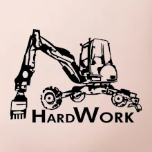 Hard Work kráčajúce rýpadlo