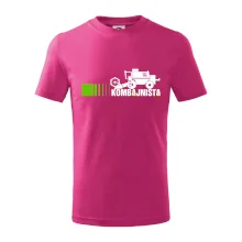 Kombajnista zelená a žltá