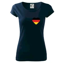 Germany love prso - Nemecká vlajka