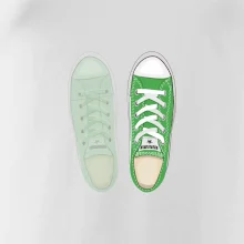 Párové topánky - zelené