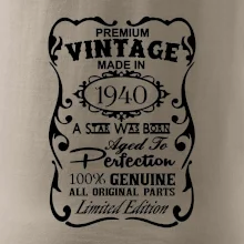 Vintage Etiketa - 1940