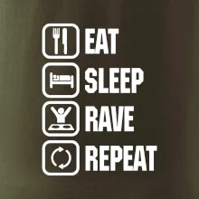 Eat sleep rave repeat