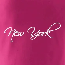 New York nápis písacím