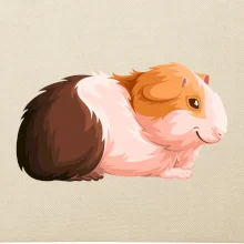 Morča - kreslené z boku