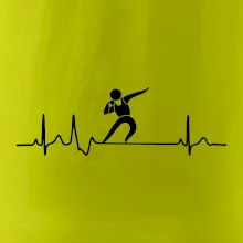 EKG vrh guľou EKG vrh guľou