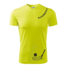 Floorball nápis šikmo