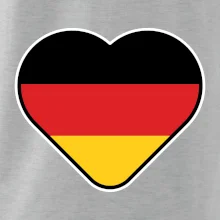Germany love veľké - Nemecká vlajka Germany love veľké - Nemecká vlajka