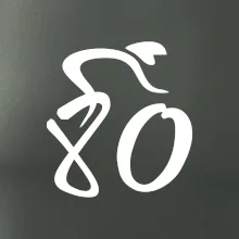 Cyklista oslavuje osemdesiatiny  (80)