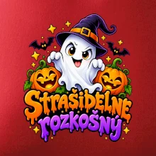 Strašidelne rozkošný duch s tekvicami