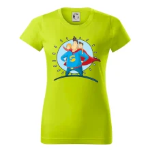 Táta superman - dievča a chlapec