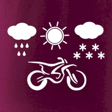 Motorkář za každého počasí - enduro